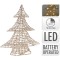 JΚ Home Décor - Δέντρο Χρυσό 30LED 33x8x40cm