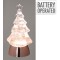 JK Home Décor - Νερόμπαλα LED Δέντρο Διάφανο 11x21cm