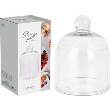 DOME GLASS DIA 14XH18CM