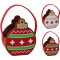 JK Home Décor - Τσαντάκι Τσόχινο Μπάλα 13x6.5x15.5cm 2Σχδ