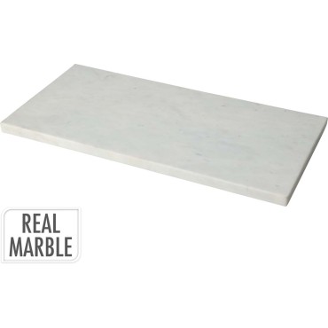 JK Home Décor - Marble Board White 40x20x1.5cm