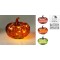 JK Home Décor - Κολοκύθα LED από Γυαλί 15x13cm 3Σχδ