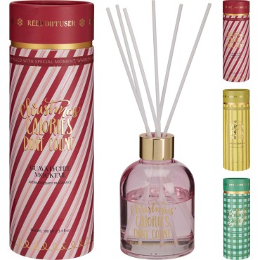 JK Home Décor - Αρωματικό Χώρου Aromatherapy σε Γυαλί 100ml 7x10cm 3Σχδ