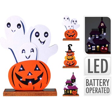 JΚ Home Décor - Φιγούρες Halloween LED 31x6x46cm 3Σχδ