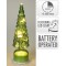 JK Home Décor - Δέντρο LED από Γυαλί με Κίνηση Πράσινο 9x36cm 2Σχδ