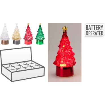 JK Home Décor - Νερόμπαλα Δέντρο LED 6x12cm 4Σχδ
