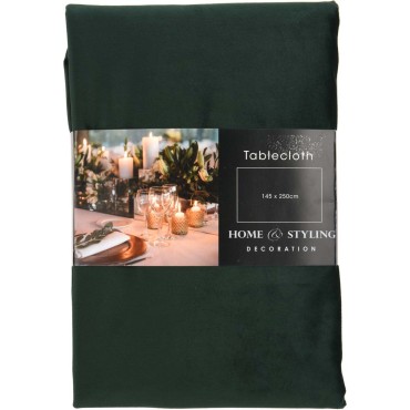JK Home Décor - Table Cloth 250x145cm Green
