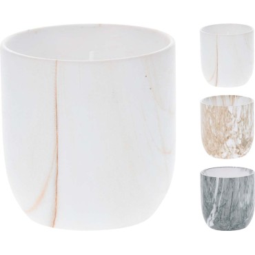 JK Home Décor - Κερί Αρωματικό σε Κασπώ 9x9cm 3Σχδ