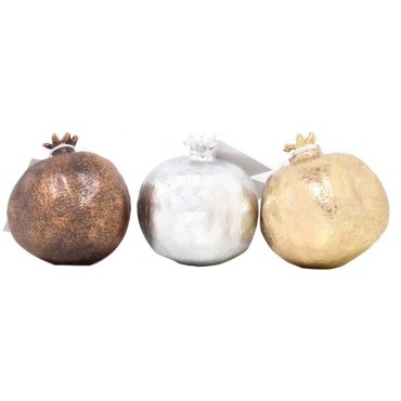 JK Home Décor - Ρόδι Πολυρεζίν 9x11cm 3Σχδ