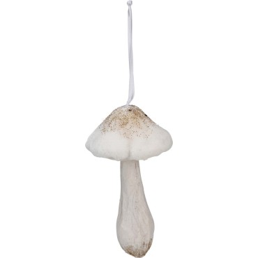 JΚ Home Décor - Στολίδι Μανιτάρι Βελούδο 12cm 3Σχδ