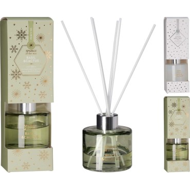 JK Home Décor - Αρωματικό Χώρου σε Γυαλί 80ml 7x7cm 2Σχδ