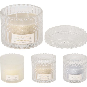 JK Home Décor - Candle Scented In Glass 10cm