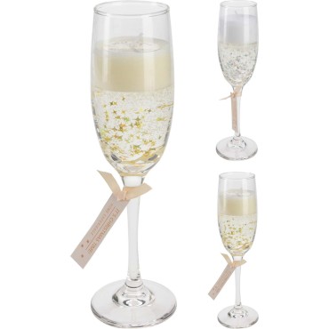 JK Home Décor - Candle Jelly 21cm Wine Glass