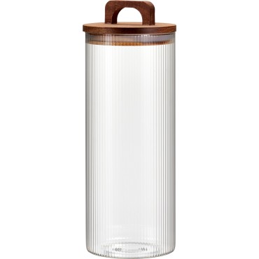 JΚ Home Decor - Βάζο Αποθήκευσης 1650ml με Καπάκι