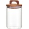 JΚ Home Decor - Βάζο Αποθήκευσης 900ml με Καπάκι