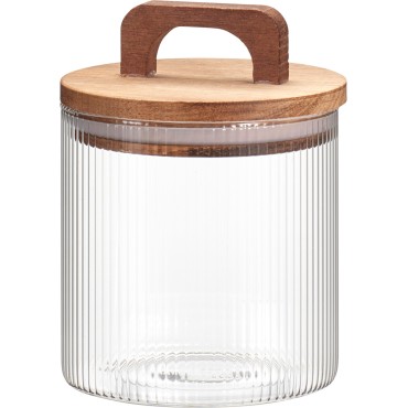 JΚ Home Decor - Βάζο Αποθήκευσης με Καπάκι 550ml