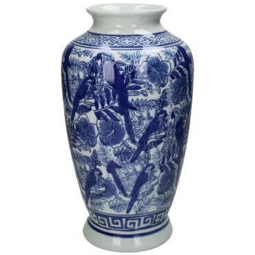 JΚ Home Décor - Βάζο Μπλε 31x16x16cm