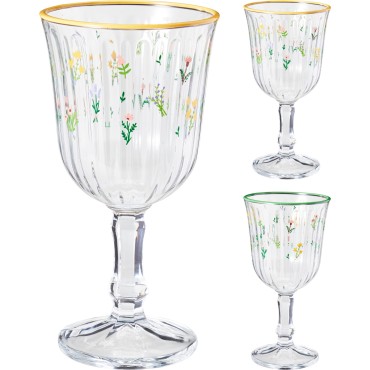 JΚ Home Decor - Ποτήρι Κρασιού 240ml 2Ass