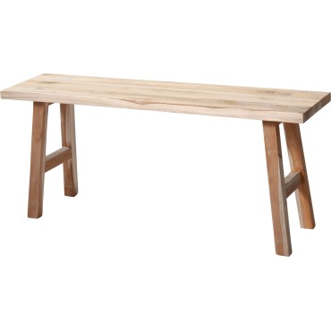 JΚ Home Decor - Παγκάκι Ξύλο Τικ 100x25x42cm