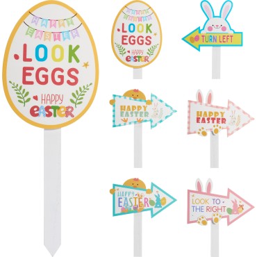 JΚ Home Decor - Πινακίδα Κυνήγι Αυγών 45cm 6Ass