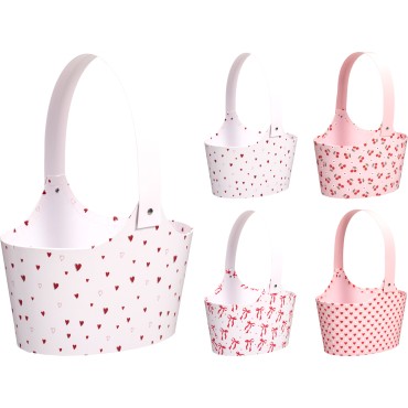 JΚ Home Decor - Πασχαλινό Καλάθι Χάρτινο 19x14cm 4Ass