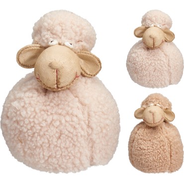 JΚ Home Decor - Πρόβατο Λούτρινο 11x15cm 2Ass