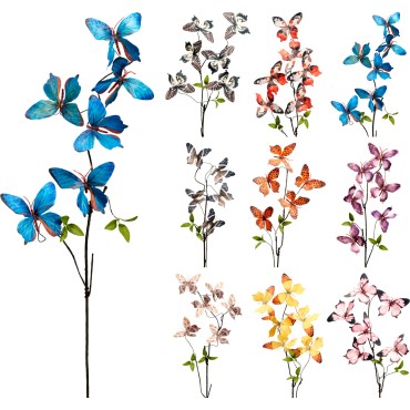 JΚ Home Decor - Κλαδί με Πεταλούδες 75cm 9Ass