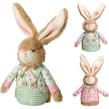 JΚ Home Decor - Πασχαλινό Λαγουδάκι 28cm 2Ass