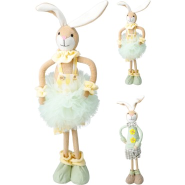 JΚ Home Decor - Πασχαλινό Λαγουδάκι Όρθιο 53cm 2Ass