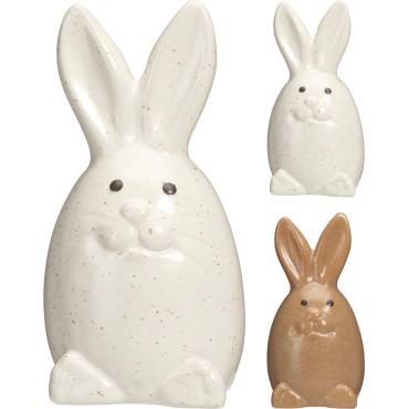 JΚ Home Decor - Διακοσμητικό Λαγουδάκι Πάσχα 6x12cm 2Ass 