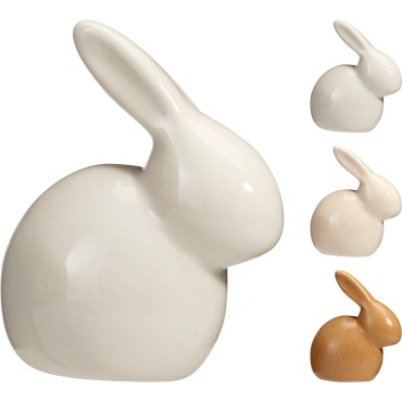 JΚ Home Decor - Διακοσμητικό Λαγουδάκι Πάσχα 6x7cm 3Ass