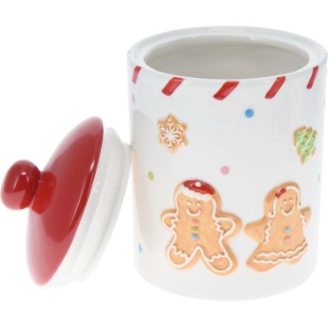 JK Home Décor - Μπισκοτιέρα Gingerbread από Δολομίτη 12x18cm