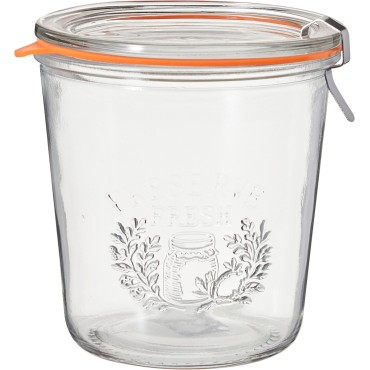 JΚ Home Decor - Βάζο Αποθήκευσης Γυάλινο 543ml