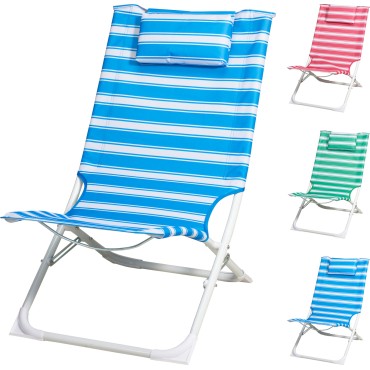 JK Home Décor - Καρεκλάκι Θαλάσσης 3Σχδ