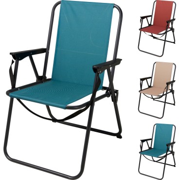 JK Home Décor - Καρεκλάκι Θαλάσσης 75x45x38cm 3Σχδ