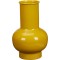 JΚ Home Decor - Βάζο 26cm Κίτρινο