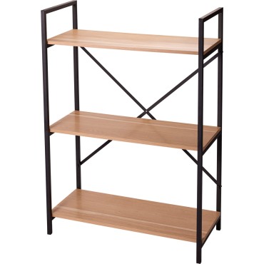 JΚ Home Decor - Επιτοίχια Ραφιέρα Μεταλλική και MDF 60x28x84cm