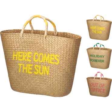 JΚ Home Decor - Τσάντα Παραλίας 58x34cm 3Ass 