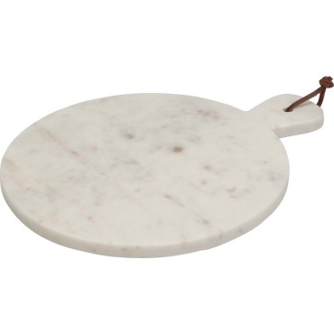 JK Home Décor - Βάση από Μάρμαρο Λευκό 32x26cm