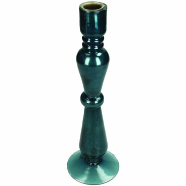 JΚ Home Décor - Κηροπήγιο Mix & Match Μπλε 7.7x7.7x27cm