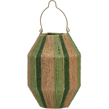 JΚ Home Decor - Φανάρι 22x30cm Ρίγες