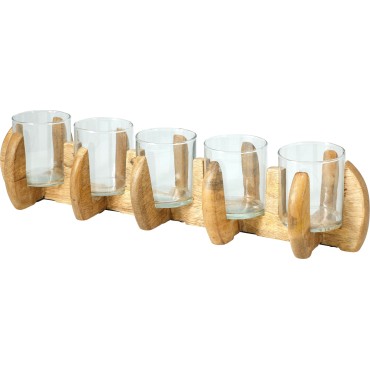 JΚ Home Decor - Κηροπήγιο 47x13x11cm