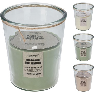 JΚ Home Decor - Αρωματικό Κερί σε Βάζο 22cm