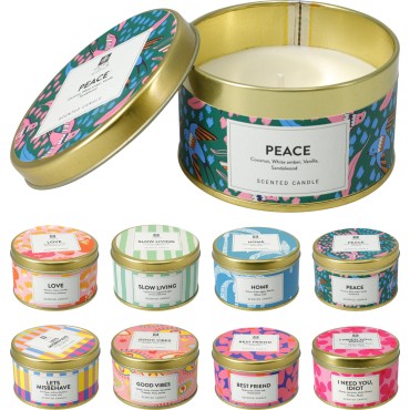 JΚ Home Decor - Αρωματικό Κερί 5cm 8Ass