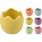 JK Home Décor - Αυγό Ανοιχτό Πορσελάνη 7x7cm 6Σχδ