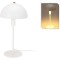 JK Home Décor - Επιτραπέζιο Φωτιστικό από Μέταλλο Λευκό 18x36cm