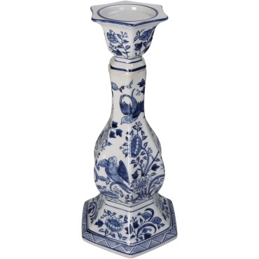 Candle Stick Blue 37x18x18cm