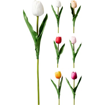 JΚ Home Decor - Τουλίπα Μεγάλη Soft Touch Τεχνητή 40cm 6Ass