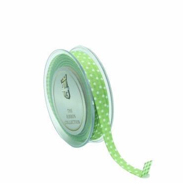 JΚ Home Décor - Κορδόνι Γκρο Βαμβακερό Πουά-Καρρώ 1.2cmX9m