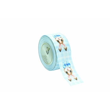 JΚ Home Décor - Κορδόνι Microfibre Rabbits With Bow 4.3cmX25m